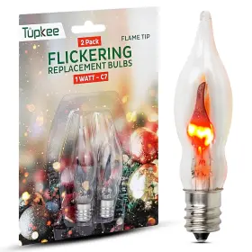 CK-RB-1F-TIP TUPKEE Flickering Flame Bulb Pack
