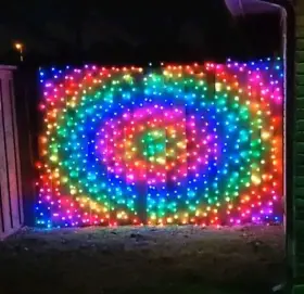 TWS600STP-GUS TWINKLY Light Set Strings Curtains Controlled