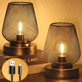 B097CZGXBR UBRIGHT Pack Rechargeable Table Lamp Cordless Ligh