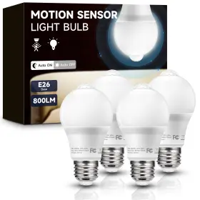 120VA1903W9E26-MS UNILAMP Motion Sensor Light Bulbs Dus