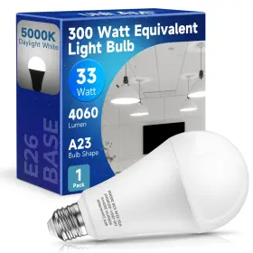 120VA2303W33E26 UNILAMP Led Light Bulb Bright