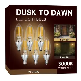 120VFBC3502W5E12 UNILAMP Dusk Dawn Bulbs Sensor