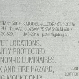 LLEDR4XT-H0-5CCT UTILITECH Canless High Choice #3