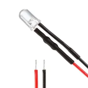 A19061100UX0249 UXCELL Wired Led Lens Light Emitting