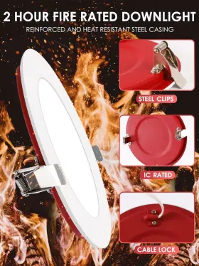 VDL6-1250D-FR VATION LIGHTING Fire Pack Ultra Dimmable Led #2