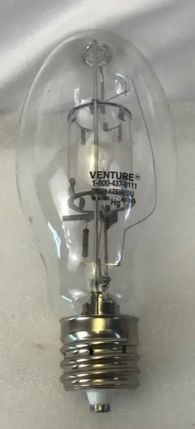 MPI400W-BU VENTURE Mpi Halide Light Bulb Mogul Base