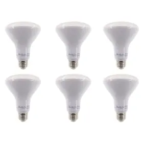 Verbatim 99598 Dimmable Br30 Led Bulb 120v E26 8w 650-lumen 2700k 6-pack