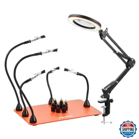 B0FCS81Y3Q VEVOR Magnetic Helping Soldering Station Third