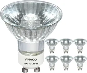 820913286366 VINACO Bulb Candle Warmer High Glass
