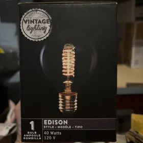 CLV124 VINTAGE LIGHTING Edison Light Bulb
