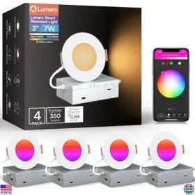 L-SD3A4 VISIT THE LUMARY STORE Smart Led Recessed Recess Wifi
