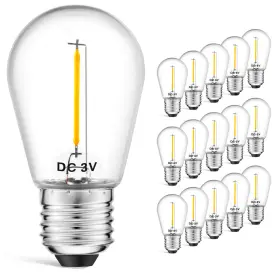709930546267 VISTERLITE Led Voltage Bulbs Base Solar Ligh