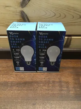 639790948515 VOLTIX Dusk Dawn Smart Led Light Bulbs Sensor