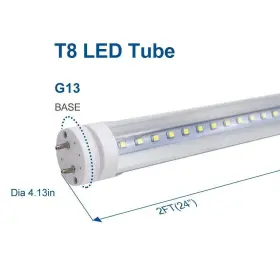 610406144606 W-LIGHTINGWILL Led Light Tube Dual End #3