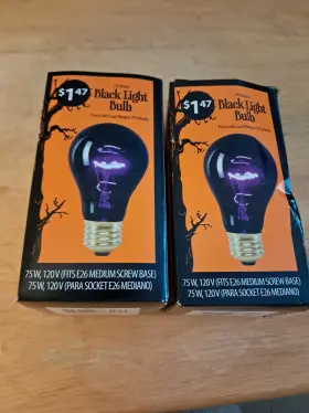 78-313 WALMART Light Bulb Enclosed Fixture Set