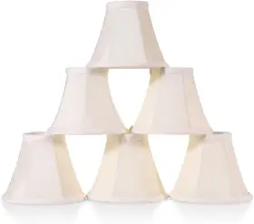 B07DPKLHJ2 WELLMET Chandelier Shades Candelabra Bulbs Clipon