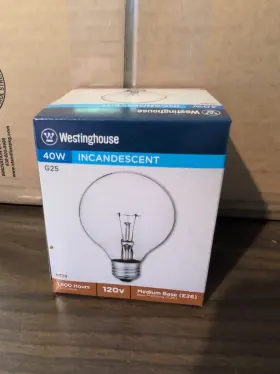 03119 WESTINGHOUSE Globe Bulb Base