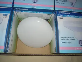 03197 WESTINGHOUSE Led Utility Light Equiv Watts Damp #3