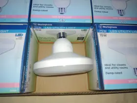 03197 WESTINGHOUSE Led Utility Light Equiv Watts Damp