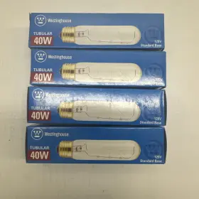 0833 WESTINGHOUSE Tubular Standard Base Volts