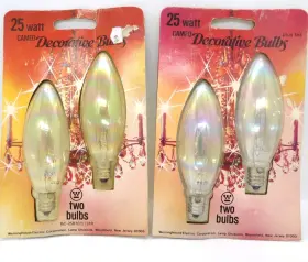 9B-B101 WESTINGHOUSE Cameo Candelabra Base Bulbs