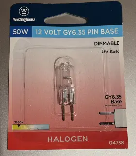 0473500 WESTINGHOUSE LIGHTING Voltage Pin Base