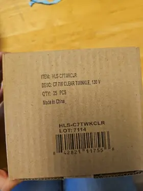 15-116 WG Wintergreen Multicolor Opaque Light Bulbs Pack