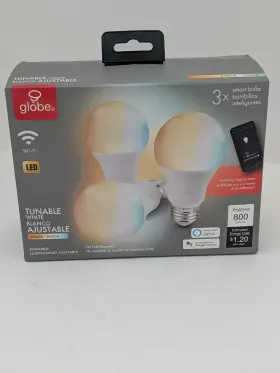 058219342008 GLOBE Tunable Blanco Smart Led Bulbs