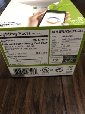 637307985060 WIFI Mimoodz Smart Led Bulb #2
