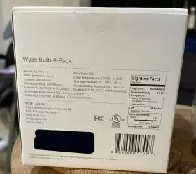WLPA19-4 SMART Wyze Blub Pack Dimmable Led Basetype #2