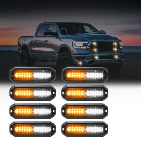 WX501 WINECO Amber Led Strobe Lights Flashing Emergency War