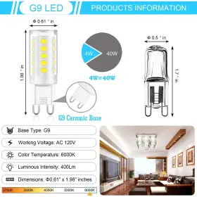 884711003471 WINSHINE Led Light Bulb Pin Base Chandeliers #3