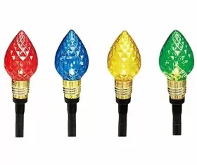 680474153480 WINTER WONDER LANE Light Bulb Pathway Markers #2