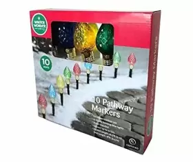 680474153480 WINTER WONDER LANE Light Bulb Pathway Markers #3