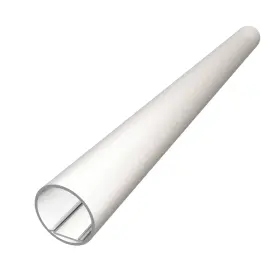 CASCADE38 WIRED4SIGNS Round Acrylic Led Lighting Tube Opal