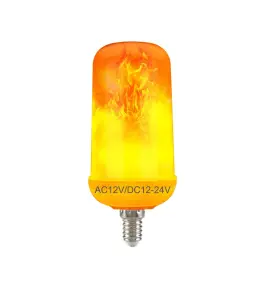738956275745 WIRLEBEN Ac Voltage Led Flame Bulb Candelabra