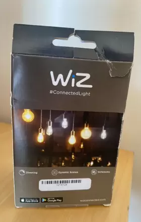 556050 WIZ Filament Amber Dimmable Smart Led Light Bulb #2