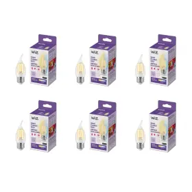 604058 WIZ CONNECTED Tunable Filament Led Candle Bulb Pack