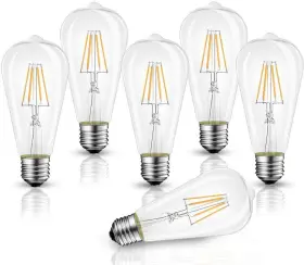 745245217812 WJDH Led Edison Bulb Dimmable