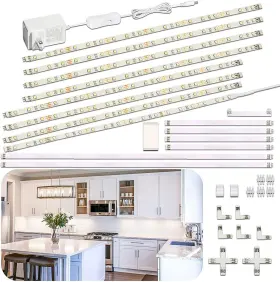 B09C321L3V WOBANE Led Display Light Strip Bar Cabinet Bright