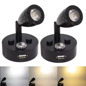 WTNBK-01 WTNYOU Rv Interior Fixture Led Usb Port Reading