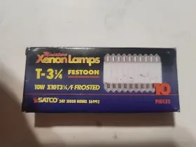 S6969 XENON Lamp Miniatures Light Bulb Frosted