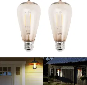 LS21I56B XIFEINIU Solar Barn Light Bulbs Whit