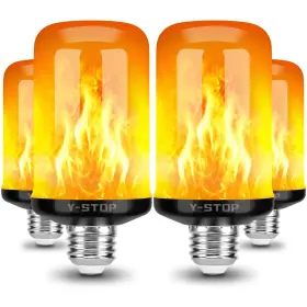LIGHT2PC Y-STOP Led Flame Light Flickering Bulb Upside Down