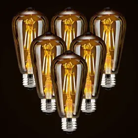 BULB-007 YEEZEN LIGHTING Led Dimmable Edison Light Bulbs Pack #2