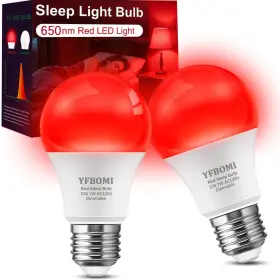 YF-7WRED-2 YFBOMI Sleep Light Bulb Dimmable Blocking Night