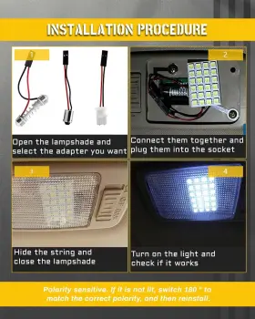 791800798807 YONGMING Festoon Led Panel Dome Light Chipse #2