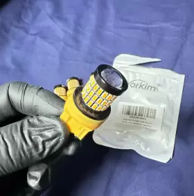 7443 YORKIM Amber Led Bulb Pack