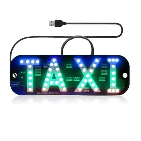 Ju-rgb-taxi YSY Juren Led Sign Colorful Flashing Hook Car