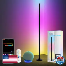 B0C5J8RGWZ YTDRGB Rgbw Corner Floor Lamp Alexa Smart Led Sync